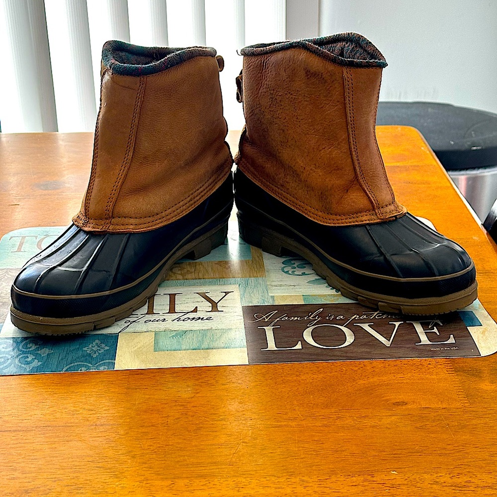 Sporto leather duck boots - Men’s size 8 - Picture 3 of 6